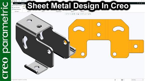 creo parametric sheet metal tutorial pdf|creo surface modeling tutorial PDF.